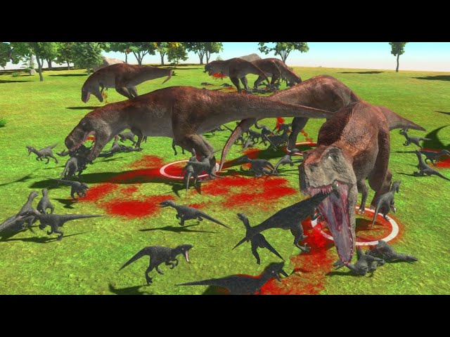 Massive Dinosaur Fight Club! - Animal Revolt