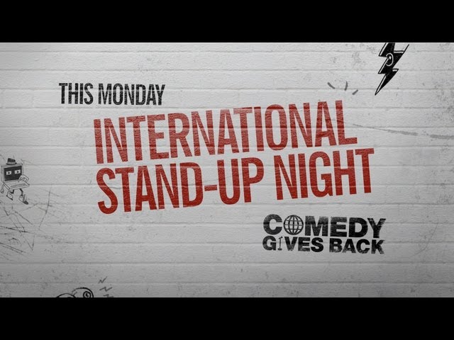 Comedy Gives Back Presents International Stand-Up Night - YouTube Comedy Week Live