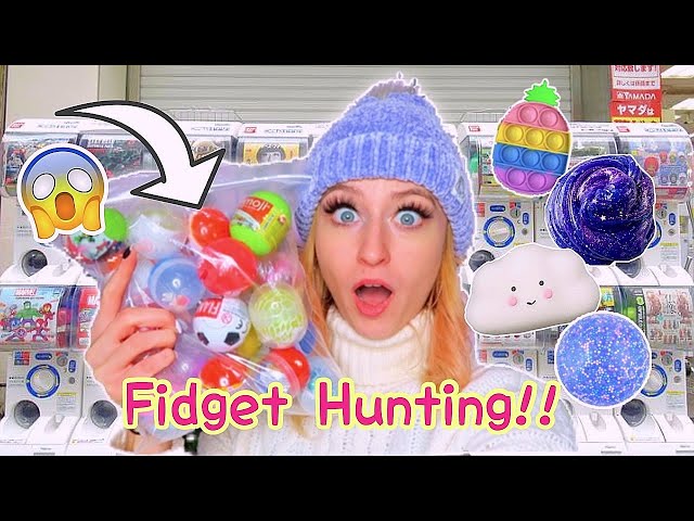FIDGET HUNTING AT VENDING MACHINES CHALLENGE!!😱✨*YOU WON'T BELIEVE WHAT I FOUND!!*🤭😵