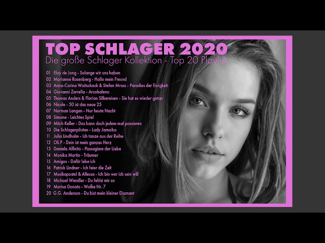 TOP SCHLAGER 2020 🤩 Die größte Schlager Kollektion 🎶 Top 20 Schlager Hit-Mix 💿