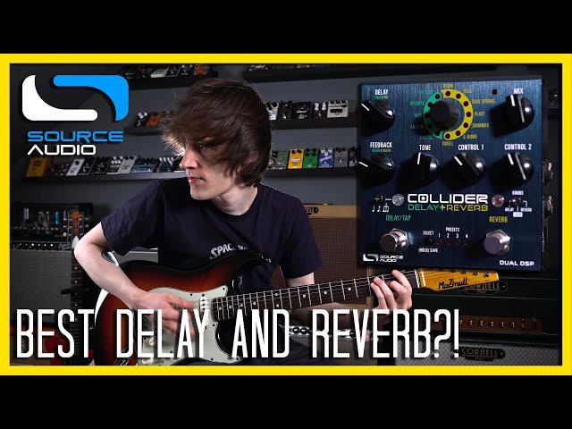 The BEST DELAY AND REVERB PEDAL EVER!! Collider - Source Audio Demo