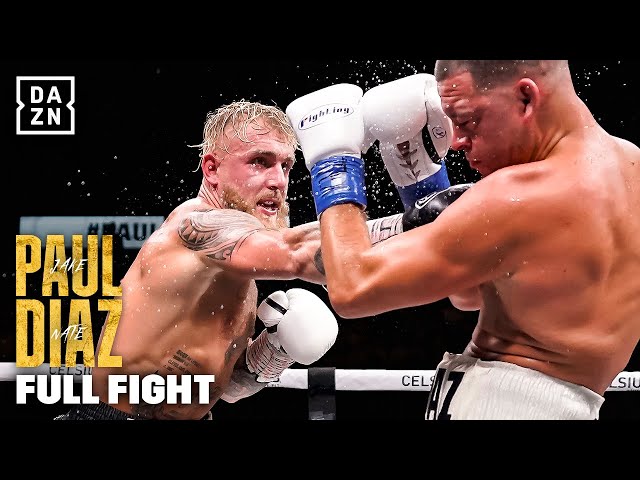FULL FIGHT | Jake Paul vs. Nate Diaz