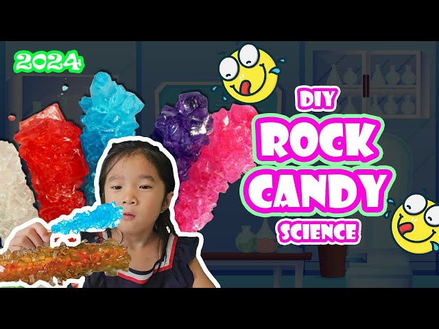 How to Make Rock Candy DIY Science Experiment with Ukids