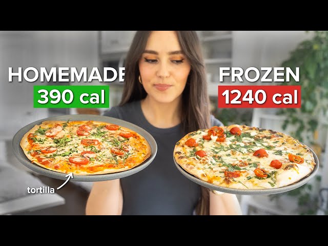 Easy Low-Calorie Pizza (1000 calories less than regular pizza)