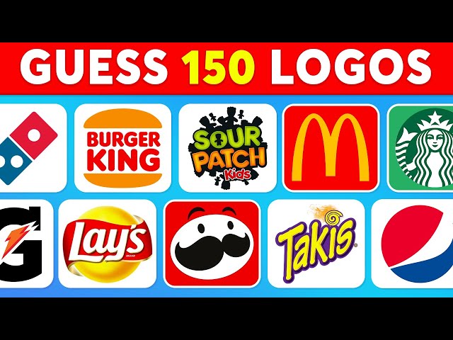 Guess The Logo In 3 Seconds | Food & Drink Edition | 150 Logos 🍕🥤 Mouse Quiz