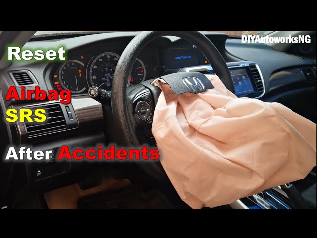 How to RESET AIRBAG light AFTER Accident / Repair SRS after COLLISION / Turn off SRS light
