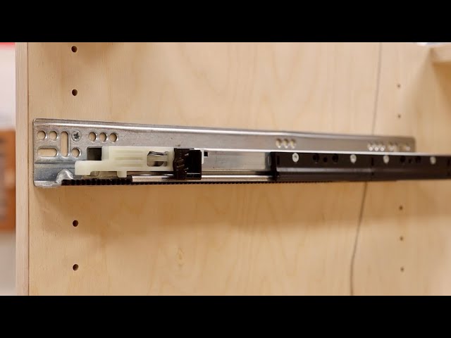 Discover a superior undermount drawer slide