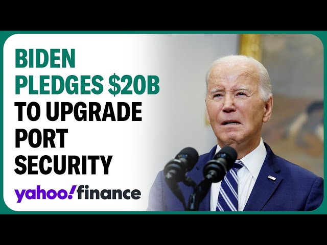 Biden admin. pledges $20B to upgrade US port cybersecurity