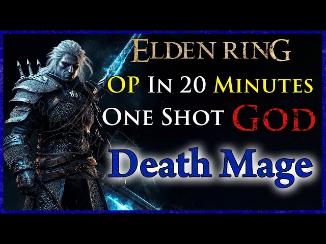 OP Early Mage One Shot God | Best Elden Ring Early Mage Start  w/ Death's Poker +9