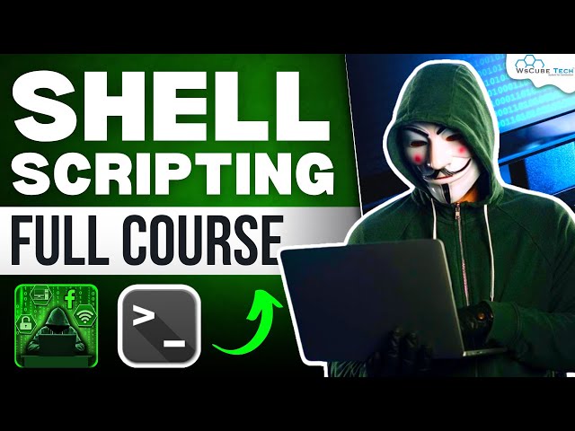 Shell Scripting Tutorial For Beginners | Shell Scripting & Bash Script Course