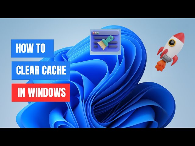 How to Clear Cache in Windows 11/10 Using Command line | Speed Up Your PC