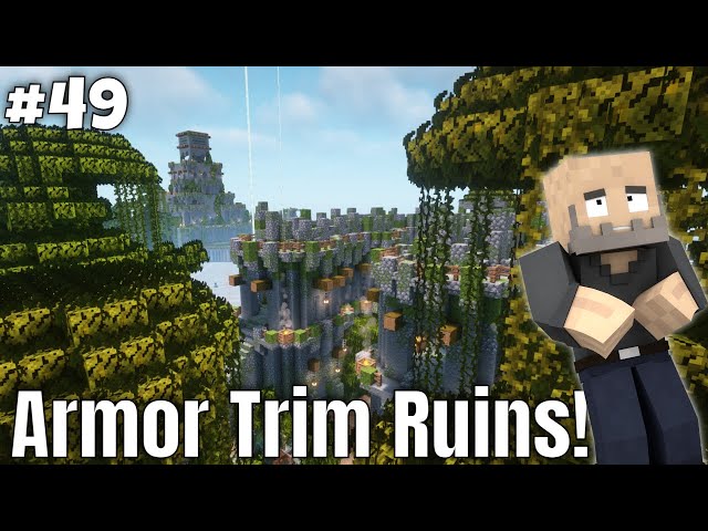 Armor Trim Ruins! | Minecraft Survival [ep. 49]