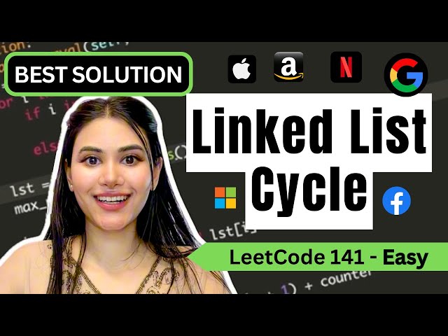 Linked List Cycle - LeetCode 141 - Python #blind75 #leetcode