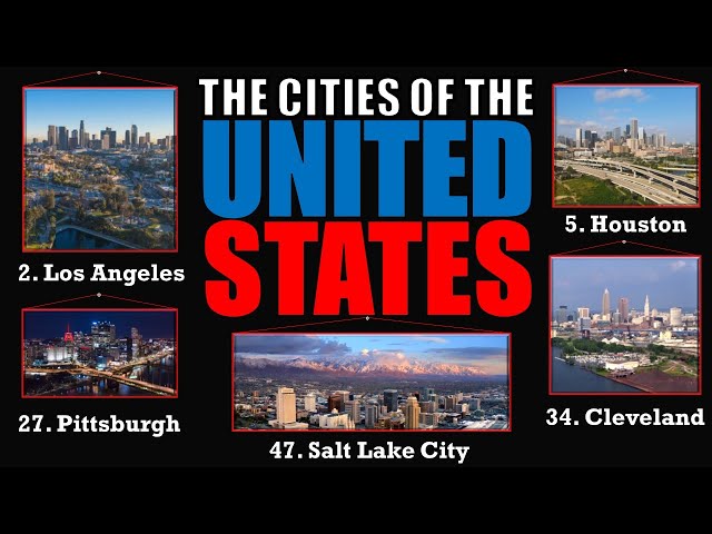Where are the largest cities in the United States?