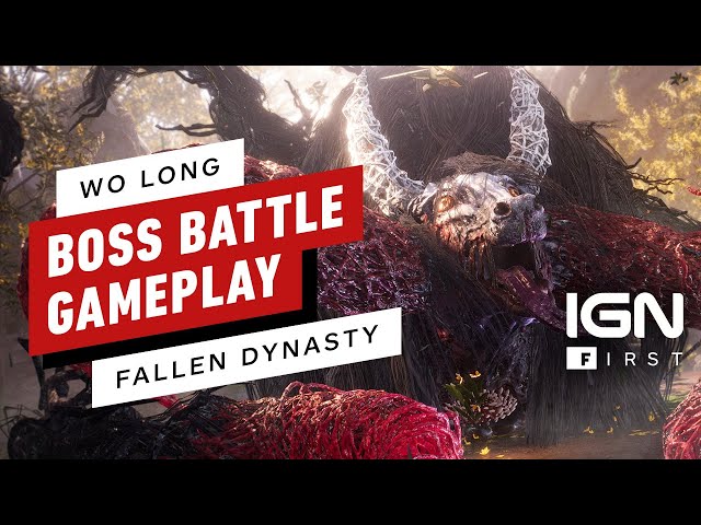 Wo Long: Fallen Dynasty: Exclusive Boss Battle Gameplay with New Weapon Type – IGN First