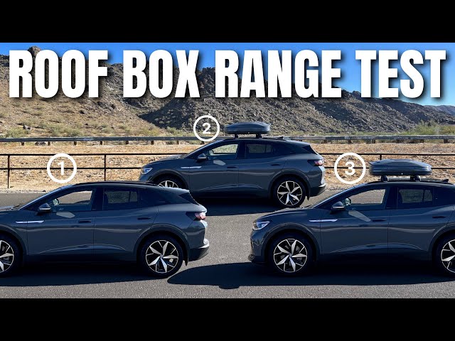 Does Adding A Roof Box To Your EV Kill Your Range? (Featuring Our 2023 VW iD.4 Pro S RWD)
