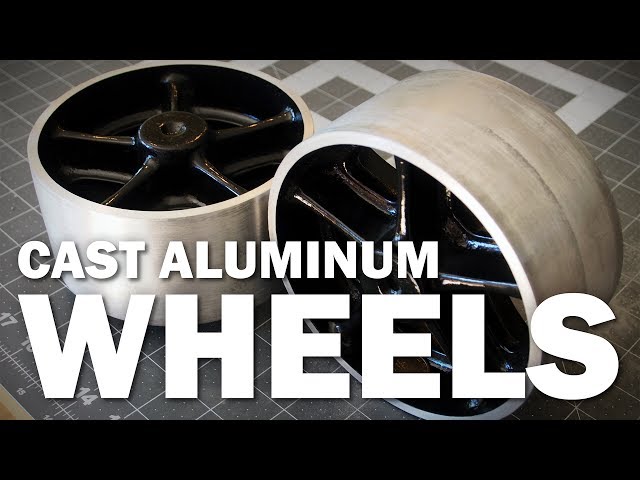 Casting Aluminum Wheels | Old Timey Casters