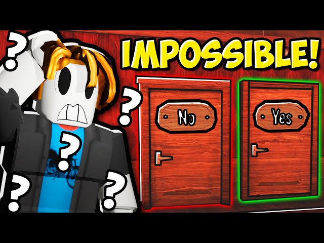 DOORS, but it's an IMPOSSIBLE QUIZ?!