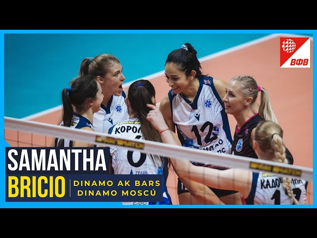 Samantha Bricio: 4 aces | Dinamo Ak-Bars vs Dinamo Moscow | Russian Cup SEMIFINAL