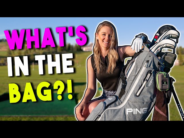 What's In The Golf Bag 2021 | Ladies Golf Clubs