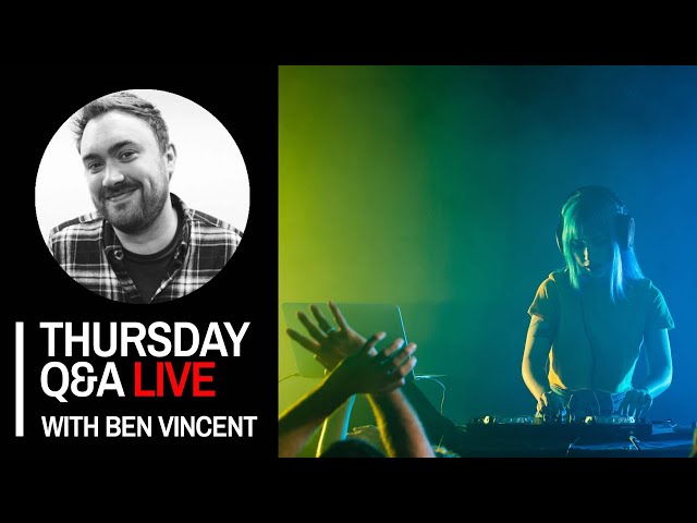 Dancefloor fillers, PA systems, DJ controllers [Thursday DJing Q&A Live with Ben Vincent]
