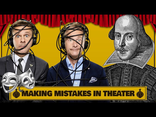 Billy and Dom Talk Making Mistakes in the Theater | The Friendship Onion