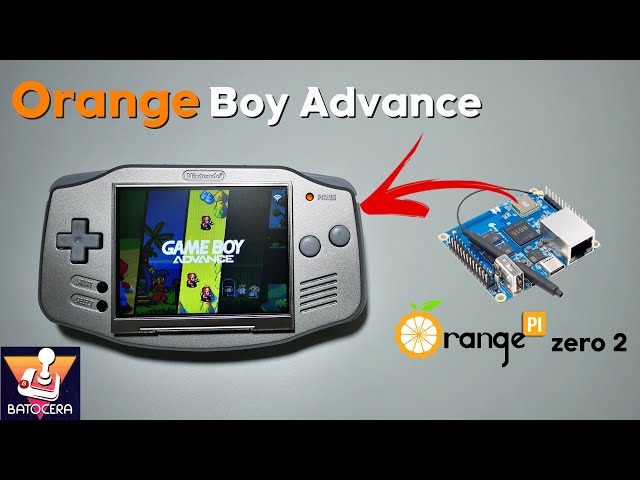 [ENG SUB] Orange Boy Advance made with Orange Pi Zero 2