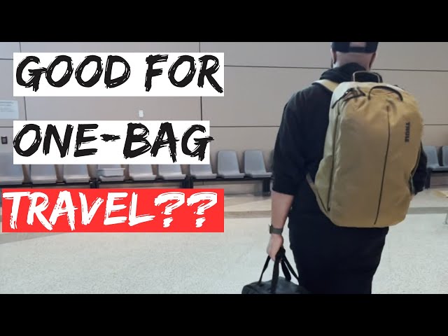 Budget One Bag Travel Backpack: Thule Aion 40L Review