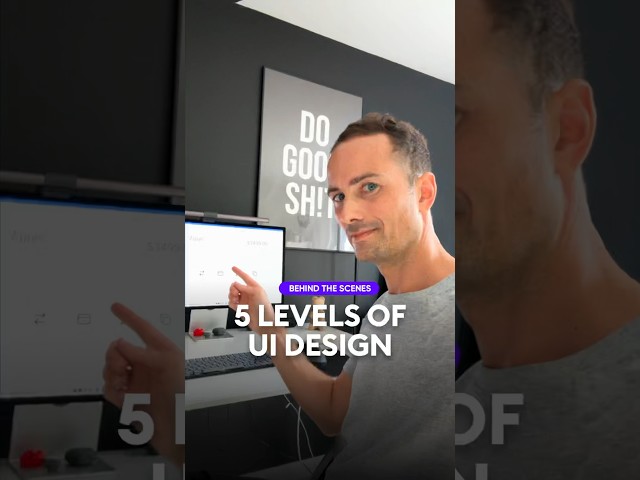 5 levels video coming on Monday. Are you ready? I’ll show you a level six too ;) #ux #uxdesign