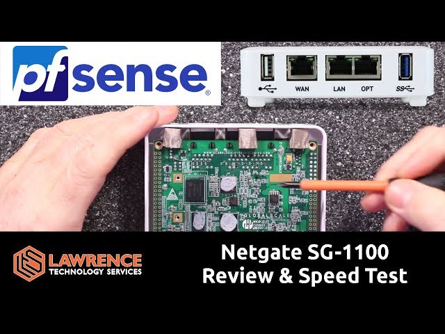 Netgate pfsense  SG 1100 Review & Speed Tests