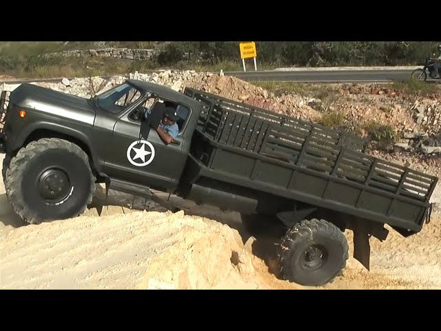 Dangerous Fastest Powerful Truck KAMAZ, URAL, TATRA, Military Truck Climbing Skills & Stuck in Mud