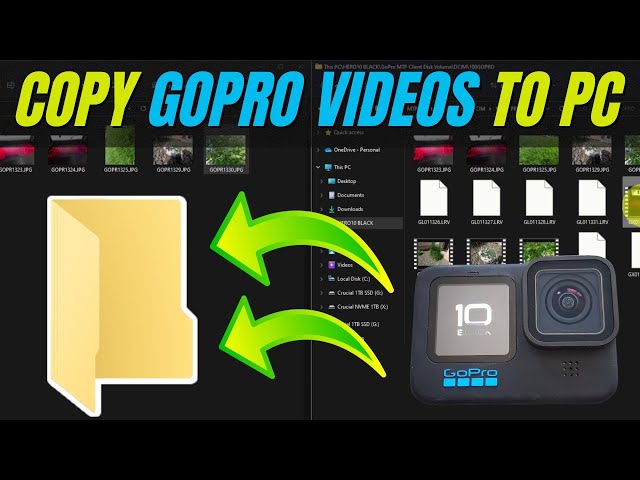 GoPro Hero 10 - How to Transfer Videos to PC (With Cable)