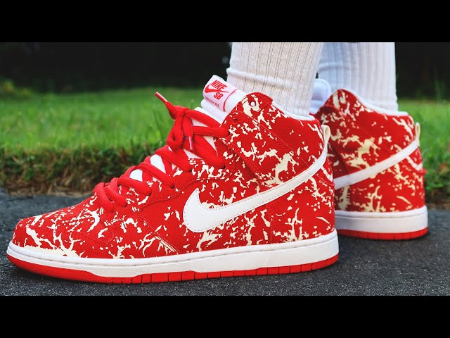 These are the WEIRDEST Dunks Ever! | Nike SB Dunk High Premium "Raw Meat" Review (2016 Release)