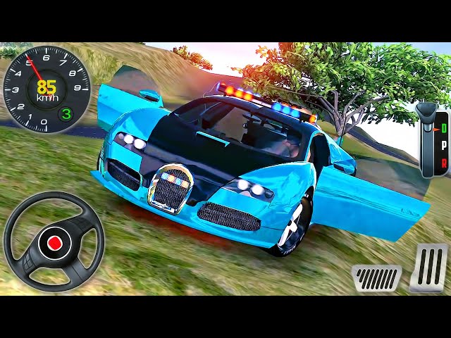 Police Car Bugatti Offroad 4х4 Drift Driver - European Luxury Cars Simulator - Android GamePlay #12