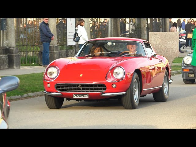 17/03/2024 CONCOURS D'ELEGANCE AT THE VILLA REALE IN MONZA - STATIC SHOW, STARTS, REVS AND MUCH MORE