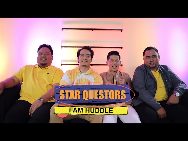 Family Feud: Fam Huddle with Star Questors | Online Exclusive
