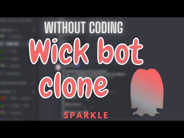 how to make a bot like wick without coding | wick clone | discord security bot Discord.js V13
