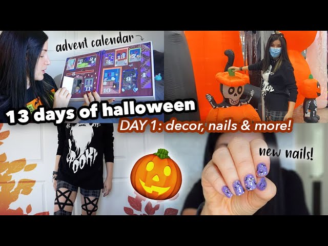 Halloween Vlog Pt 1: decor shopping, advent calendar, organizing || Kelli Marissa Vlogs