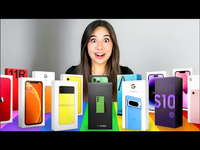 I Bought EVERY Color Smartphone