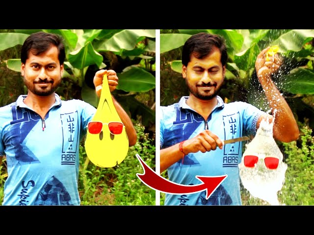 Experiment :- Water Balloons in Slow Motion