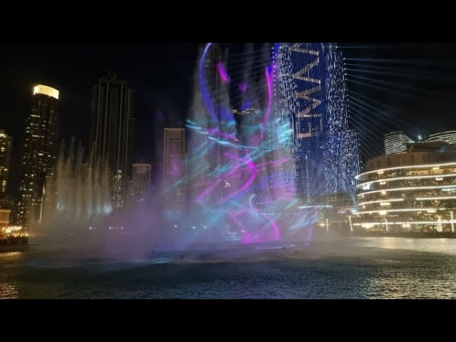 Enjoy the magnificent beauty of Dubai Fountain Show & Burj Khalifa Laser & Light Show January 2023