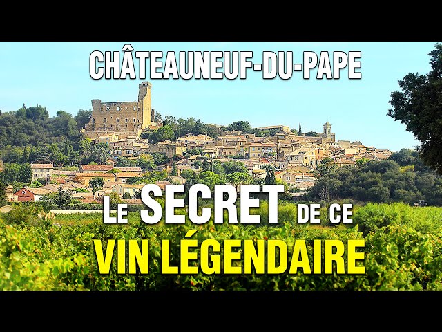 Châteauneuf-du-Pâpe : Ce vin que les américains achètent 400$ la bouteille | Documentaire