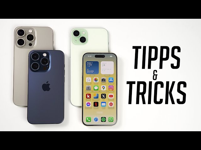 Apple iPhone 15 (Pro, Max & Plus) - Die besten Tipps & Tricks (Deutsch) | SwagTab