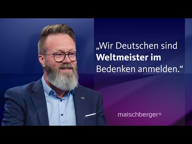 Wirtschaft: Was kann Deutschland von Dänemark lernen? Claus Ruhe Madsen im Gespräch | maischberger
