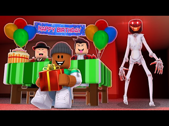 THE BIRTHDAY PARTY - A Roblox Horror Story (CAMPING PART 5)
