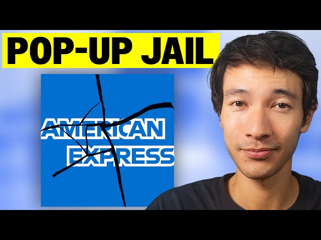 How to Get Out Of Amex Popup Jail (My Success Story)