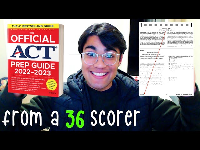 Strategies to Get a 36 on the ACT from a REAL STUDENT (2023)