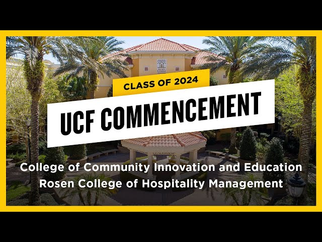 UCF Spring 2024 Commencement | May 4 at 9 a.m.