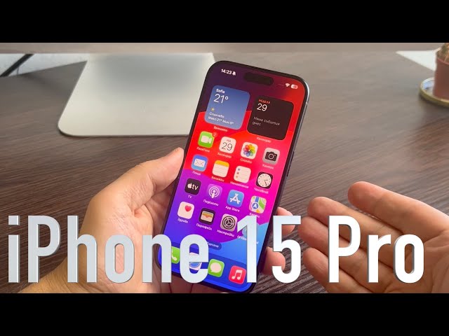 iPhone 15 Pro. Много нови неща.