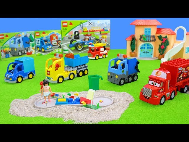 Lego Duplo beim Minigolf | Spielzeug mit großen Bausteinen, Zahlen & Farben für Kinder